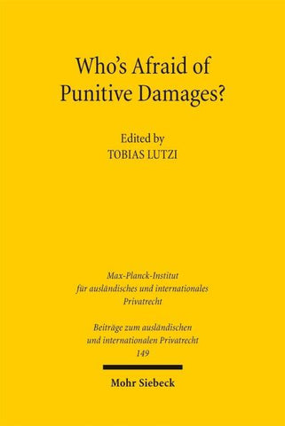 Who's Afraid of Punitive Damages?
