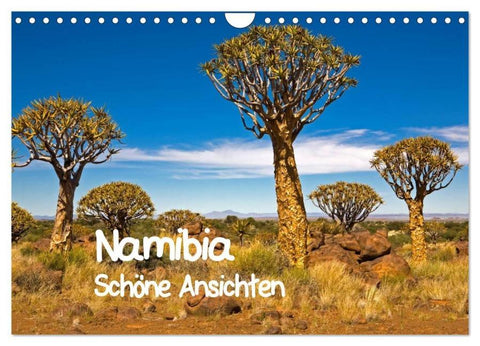 Namibia - Schöne Ansichten (Wandkalender 2026 DIN A4 quer), CALVENDO Monatskalender