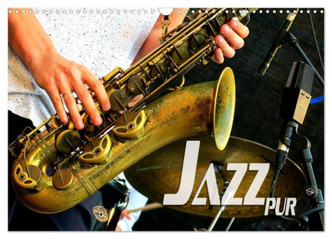 Jazz pur (Wandkalender 2026 DIN A3 quer), CALVENDO Monatskalender