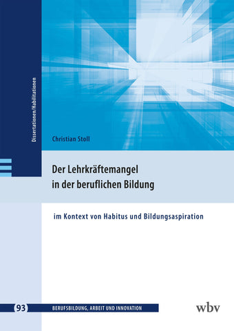 Der Lehrkräftemangel in der beruflichen Bildung