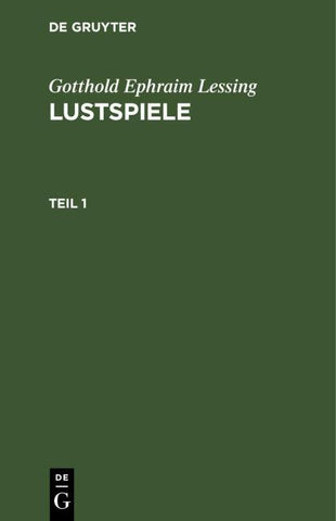 Lustspiele. Teil 1