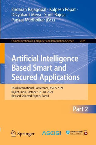Artificial Intelligence Based Smart and Secured Applications