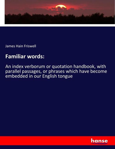 Familiar words: