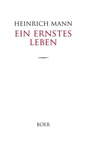 Ein ernstes Leben