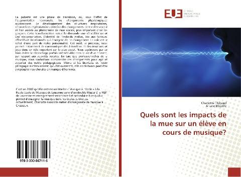 Quels sont les impacts de la mue sur un élève en cours de musique?