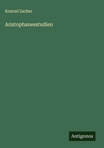 Aristophanesstudien