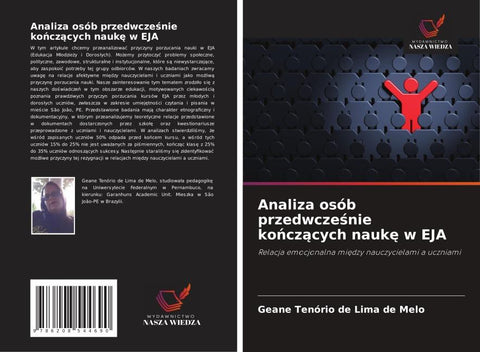 Analiza osób przedwcze¿nie ko¿cz¿cych nauk¿ w EJA