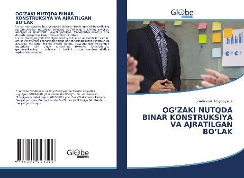 OG'ZAKI NUTQDA BINAR KONSTRUKSIYA VA AJRATILGAN BO'LAK