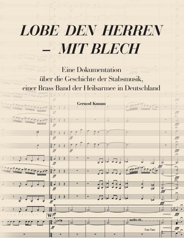 Lobe den Herren - mit Blech