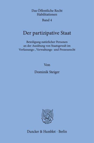 Der partizipative Staat.