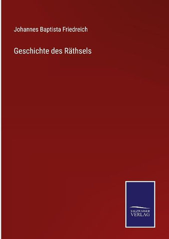 Geschichte des Räthsels