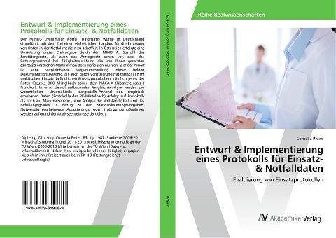 Entwurf & Implementierung eines Protokolls für Einsatz- & Notfalldaten