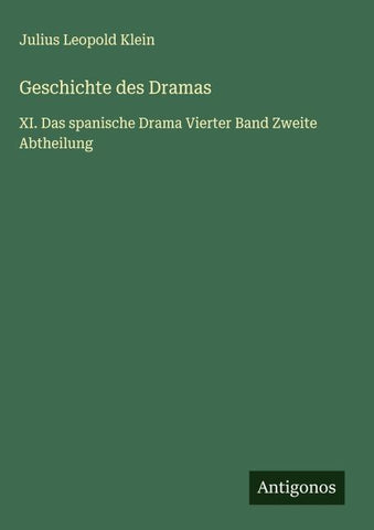 Geschichte des Dramas