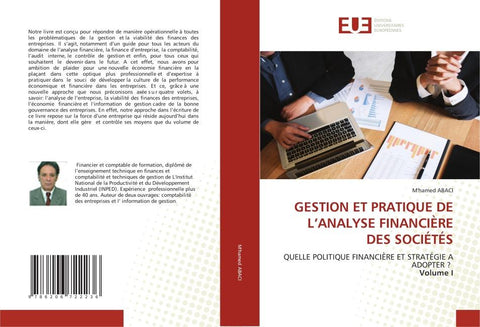 GESTION ET PRATIQUE DE L¿ANALYSE FINANCIÈRE DES SOCIÉTÉS