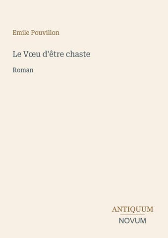 Le V¿u d'être chaste