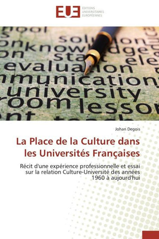 La Place de la Culture dans les Universités Françaises