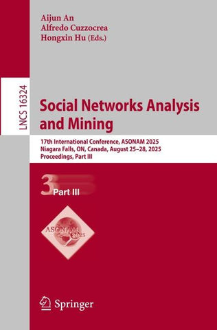 Social Networks Analysis and Mining