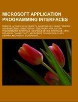 Microsoft application programming interfaces