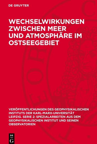 Wechselwirkungen zwischen Meer und Atmosphäre im Ostseegebiet