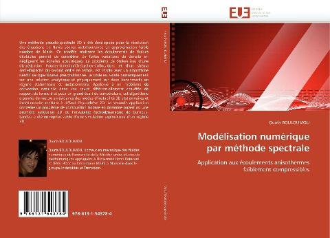 Modélisation numérique par méthode spectrale