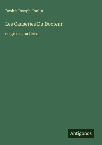 Les Causeries Du Docteur