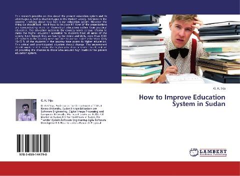 How to Improve Education System in Sudan