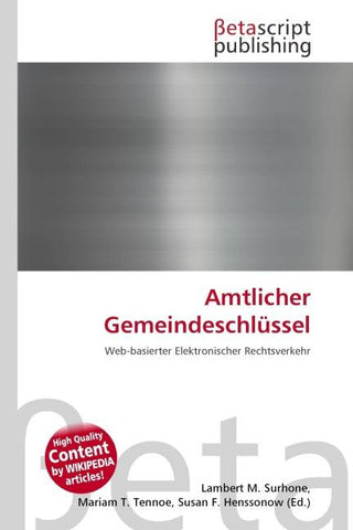 Amtlicher Gemeindeschlüssel
