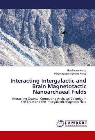 Interacting Intergalactic and Brain Magnetotactic Nanoarchaeal Fields