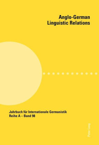 Anglo-German Linguistic Relations