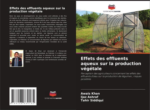 Effets des effluents aqueux sur la production végétale