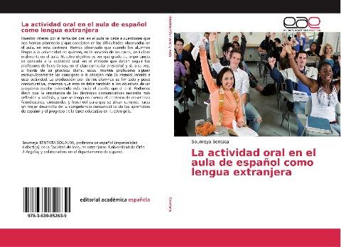 La actividad oral en el aula de español como lengua extranjera