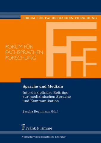 Sprache und Medizin