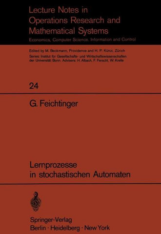 Lernprozesse in stochastischen Automaten