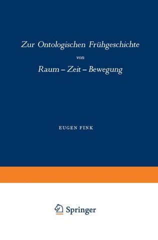 Zur Ontologischen Frühgeschichte