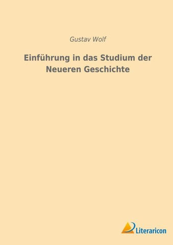 Einführung in das Studium der Neueren Geschichte
