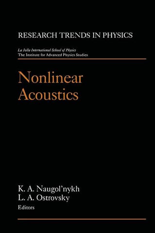 Nonlinear Acoustics