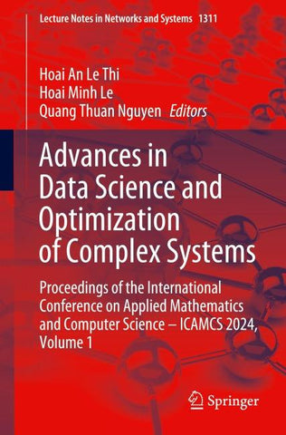 Advances in Data Science and Optimization of Complex Systems
