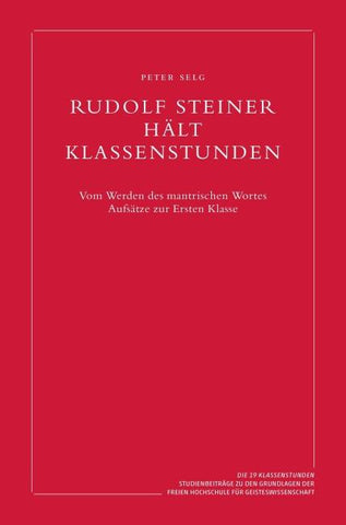 Rudolf Steiner hält Klassenstunden