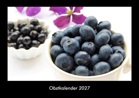 Obstkalender 2027 Fotokalender DIN A3