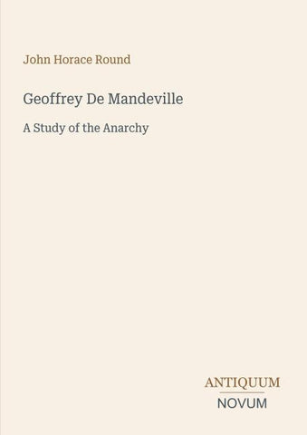Geoffrey De Mandeville