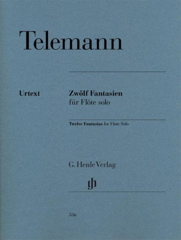 Georg Philipp Telemann - Zwölf Fantasien für Flöte solo TWV 40:2-13