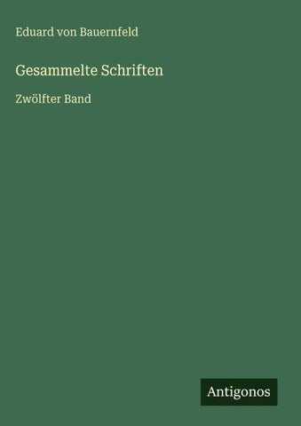 Gesammelte Schriften