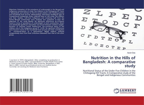 Nutrition in the Hills of Bangladesh: A comparative study