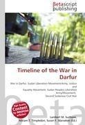 Timeline of the War in Darfur