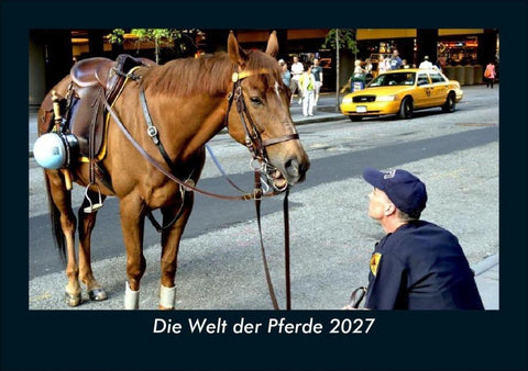 Die Welt der Pferde 2027 Fotokalender DIN A5