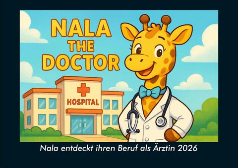 Nala entdeckt ihren Beruf als Ärztin 2026 Fotokalender DIN A4