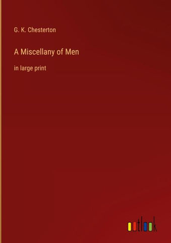 A Miscellany of Men