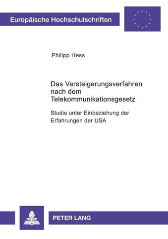 Das Versteigerungsverfahren nach dem Telekommunikationsgesetz
