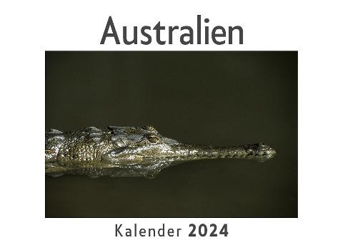 Australien (Wandkalender 2024, Kalender DIN A4 quer, Monatskalender im Querformat mit Kalendarium, Das perfekte Geschenk)