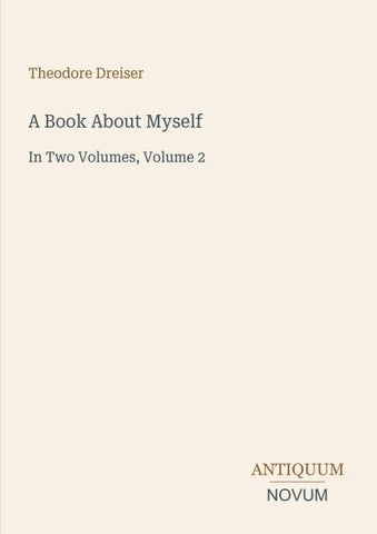 A Book About Myself